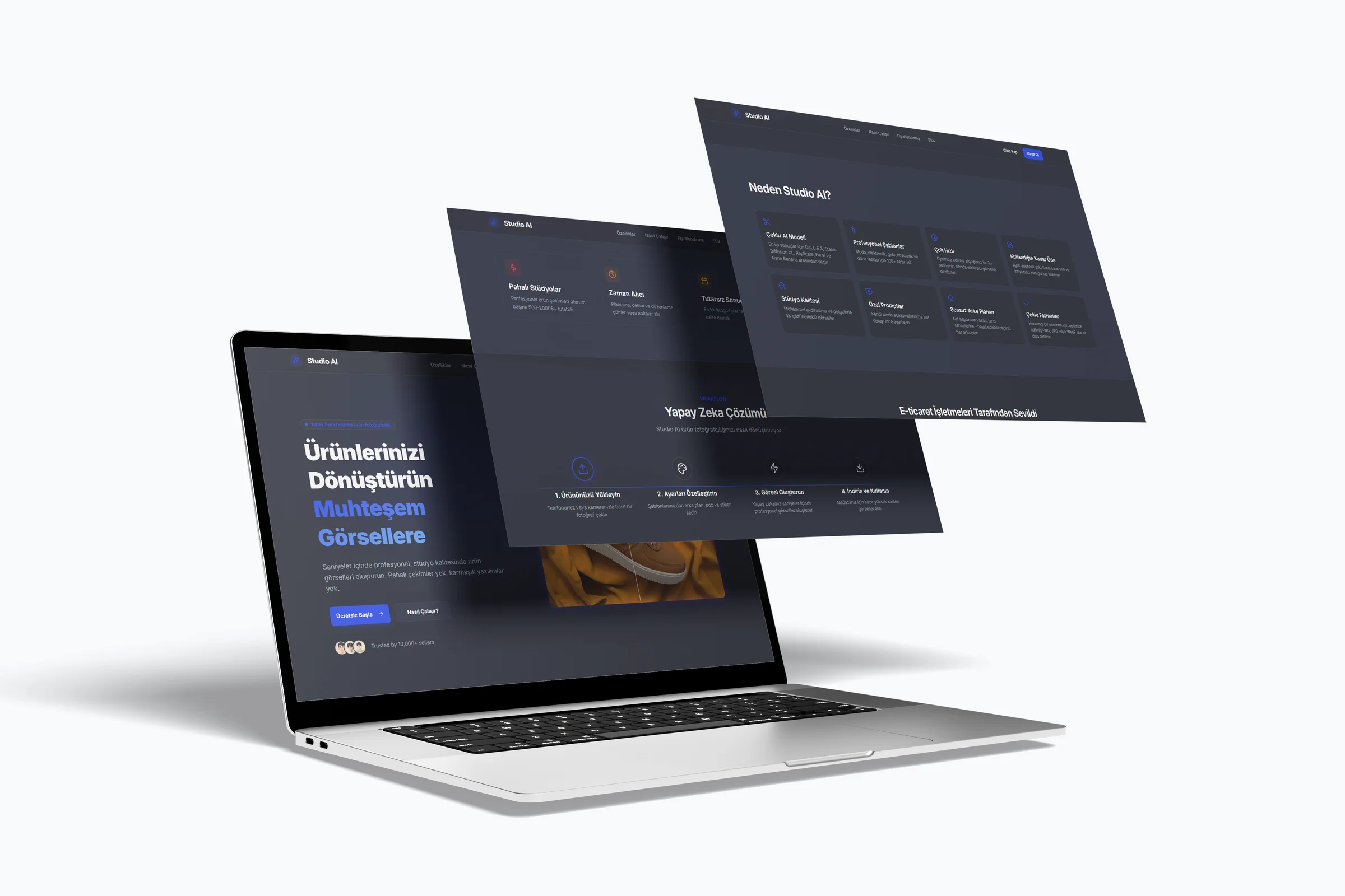 Pocket Studio AI Ürün Görselleştirme proje görseli