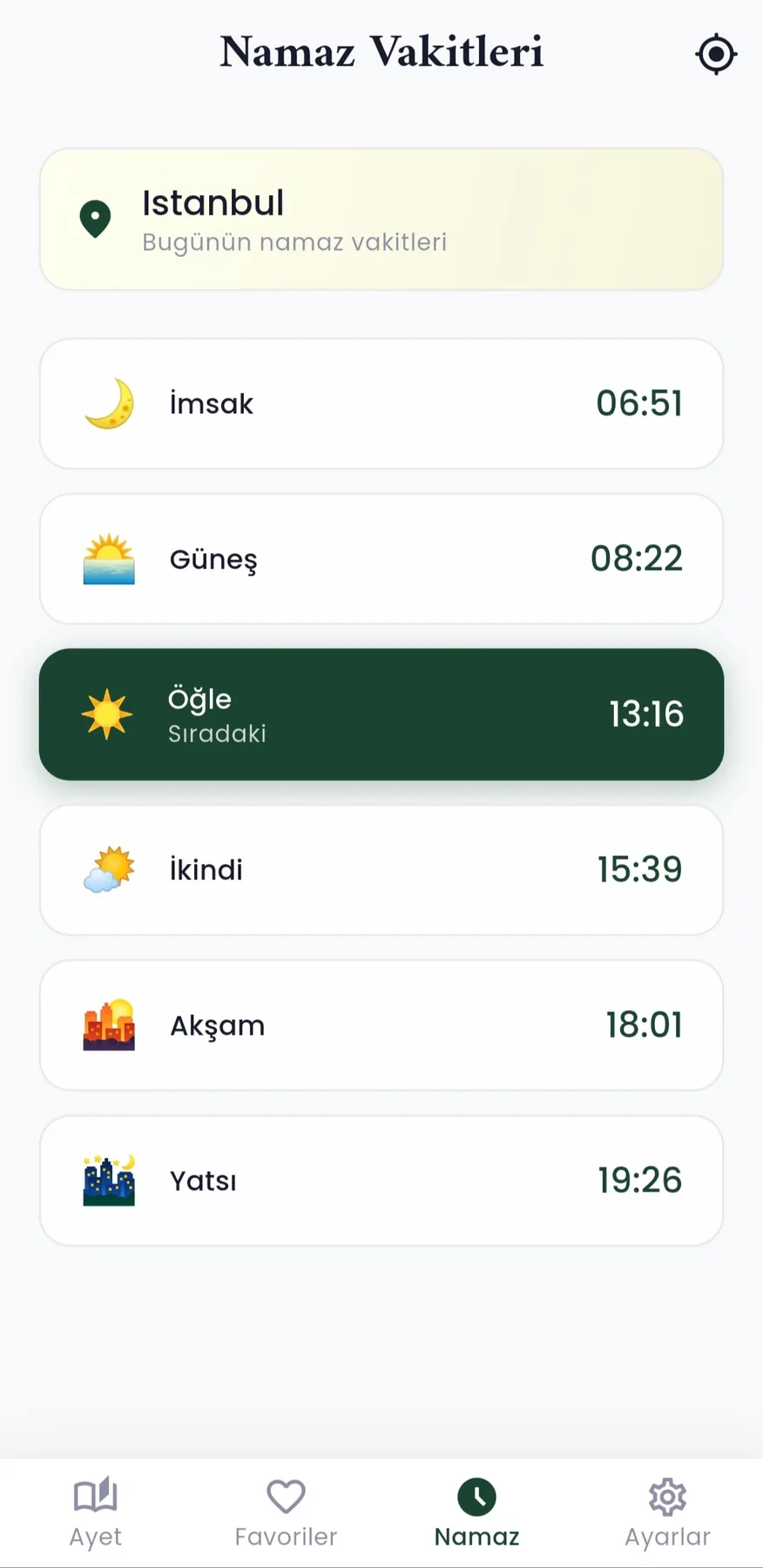 Her Gün Bir Ayet Mobil Uygulaması ekran görüntüsü 1
