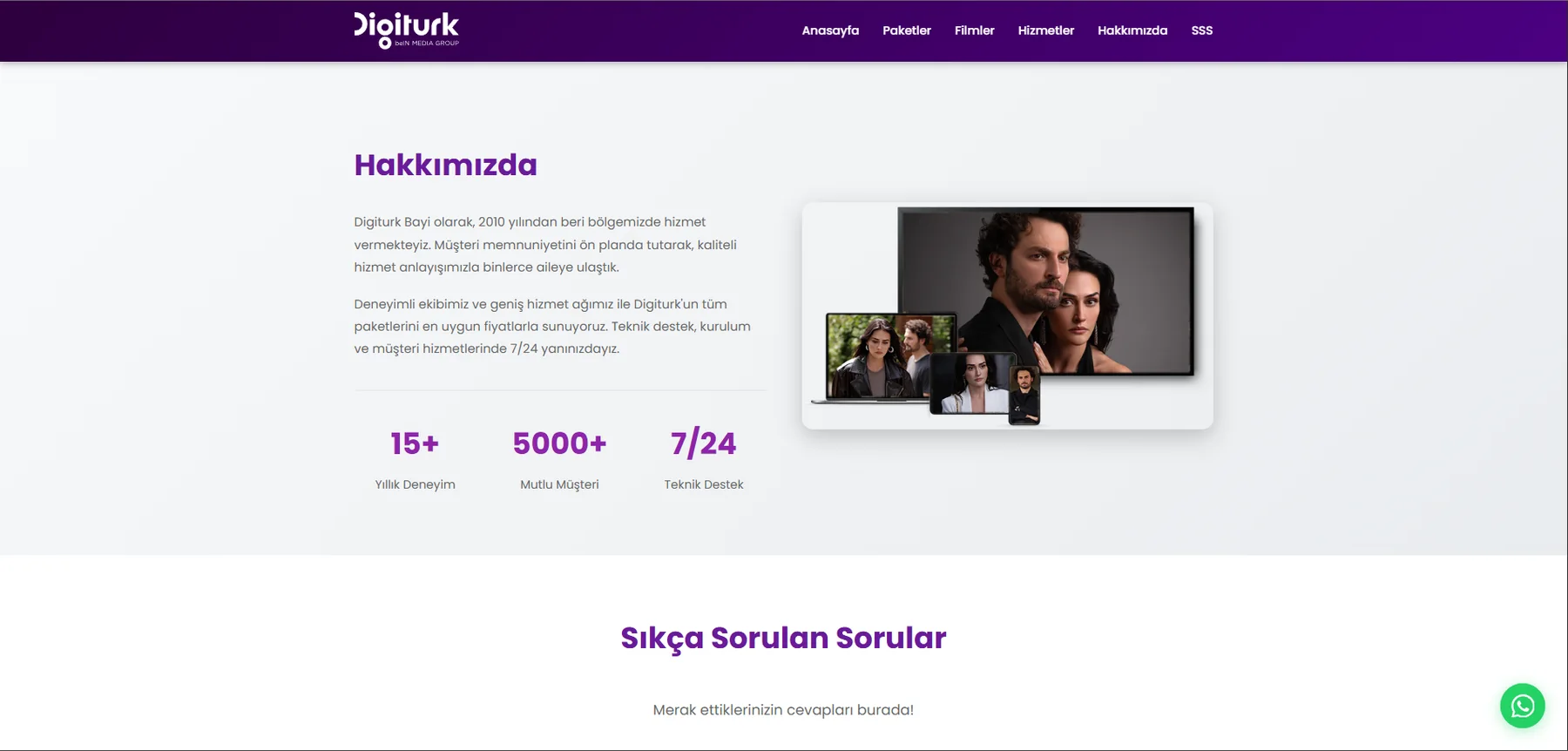 Digiturk Kampanya Satış Platformu ekran görüntüsü 2