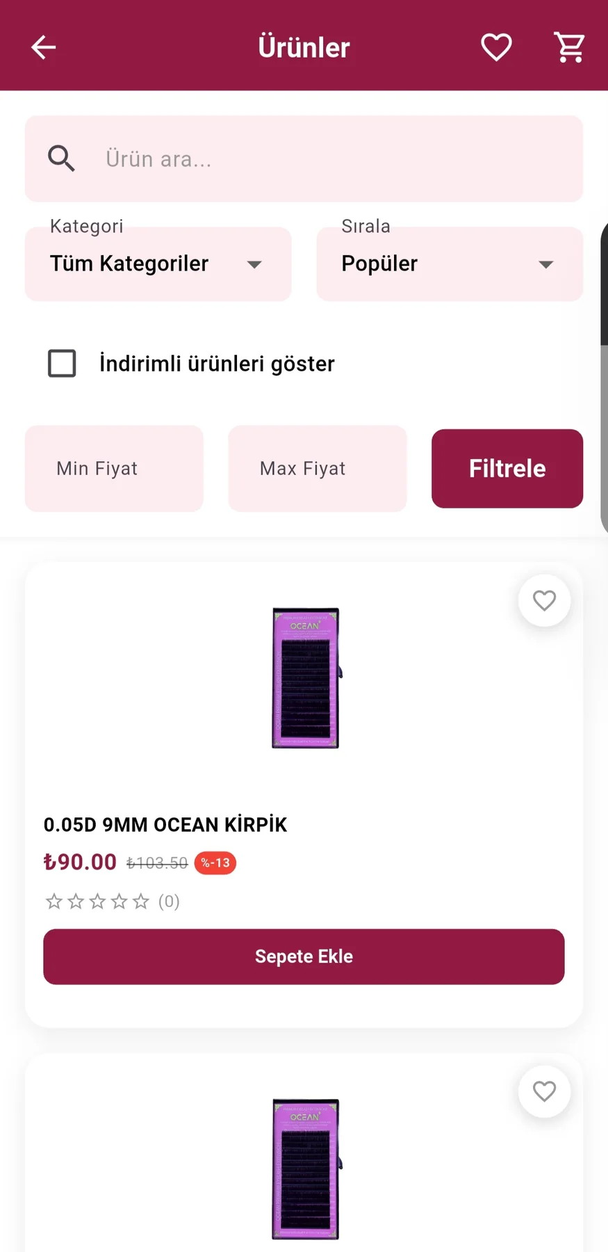 Misyul Mobil Alışveriş Uygulaması ekran görüntüsü 3