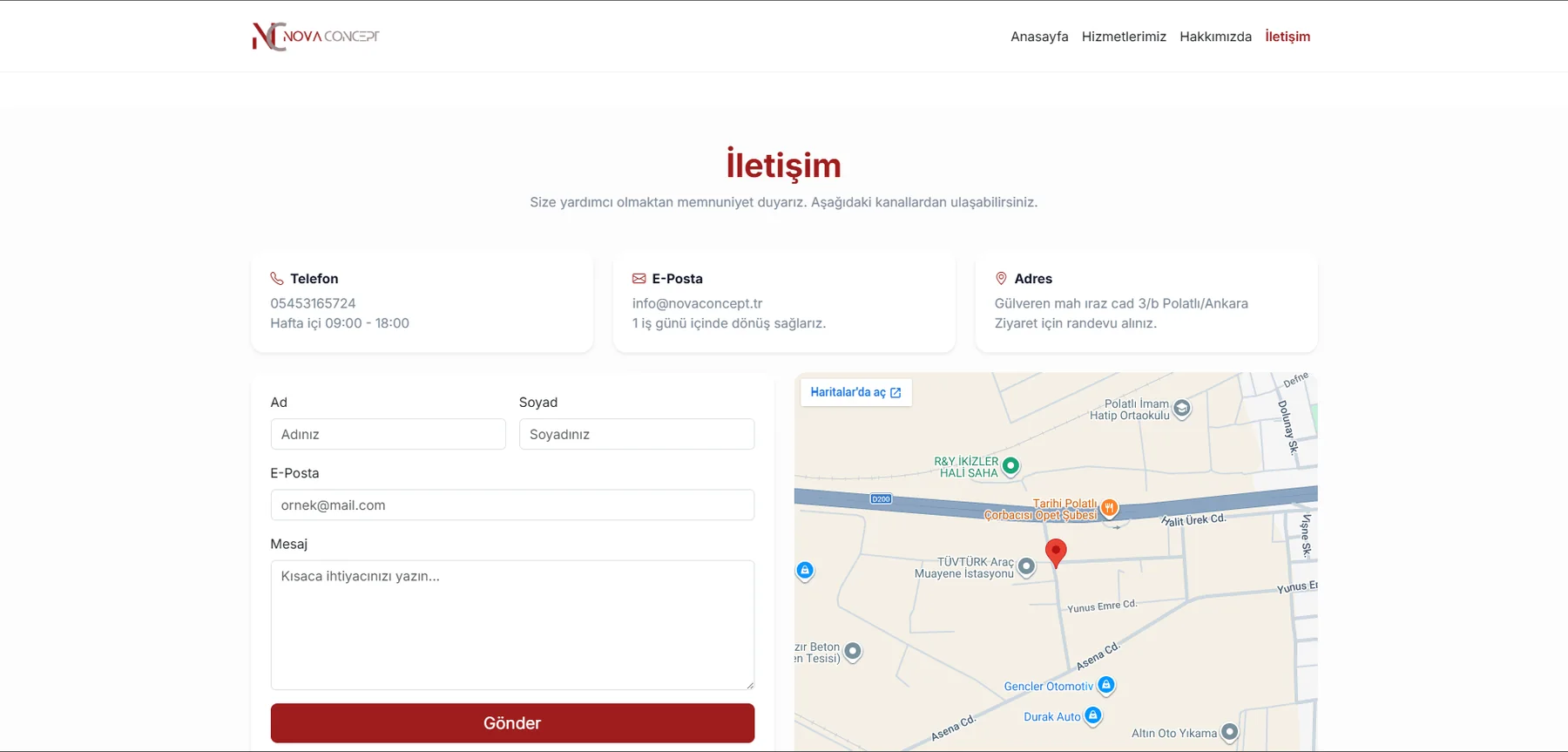NovaConcept Mobilya Platformu ekran görüntüsü 4
